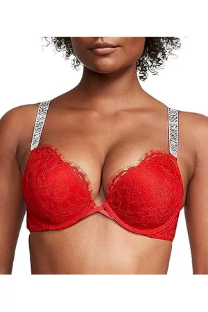 Victoria's Secret Very Sexy Push Up Bra, Adds 1 Cup, Shine Strap, Bras for  Women 32A-38DD