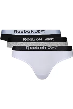 Reebok 3 Pack Pansy Thongs Womens