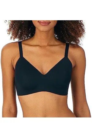 DKNY Intimates glisten and gloss unlined demi bra in deep jade