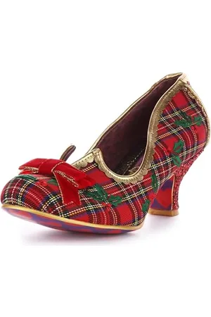 Irregular Choice Womens Ginger Gem High Heel - Red