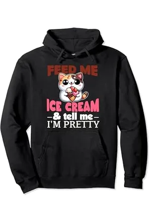 Neapolitan Ice Cream Women chocolate vanilla strawberry Pullover Hoodie Clothing