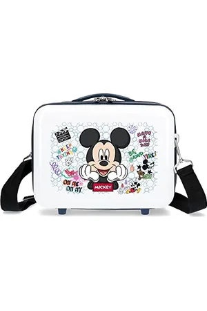 Disney Mickey Be Cool Adaptable Toiletry Bag with Shoulder Strap 29x21x15 cms Rigid ABS 9.14L 0.6 kgs