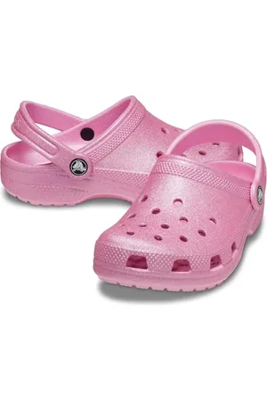Crocs Unisex Kids Classic Glitter K Clog, , 3 UK
