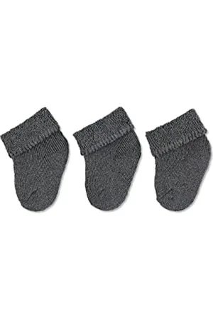 Sterntaler Unisex Baby Newborn Socks Pack of 3, (592), Size:0
