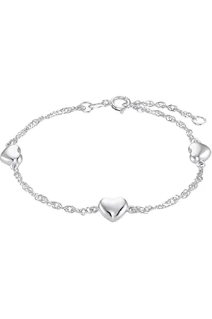 Amor Bracelet 925 sterling girls children bracelet, 14+2 cm, , heart, comes in jewelry gift box