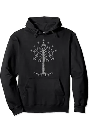 NEW LINE CINEMA The Lord of the Rings Tree of Gondor Unisex Adults Size S Classic Fit Long Sleeve Cotton Hoodie