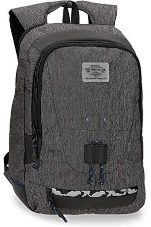 Pepe Jeans Raw Double compartment Laptop Backpack 31x44x20 cms Polyester 15,6" 16.03L