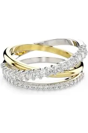 Swarovski Hyperbola ring, Mixed cuts, White