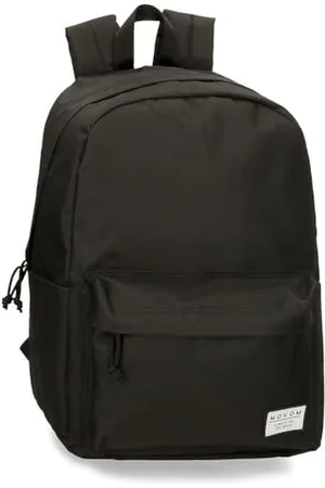 MOVOM Always on The Move School Backpack Black 31.5x45x15cm Polyester 21.26L, , School Backpack