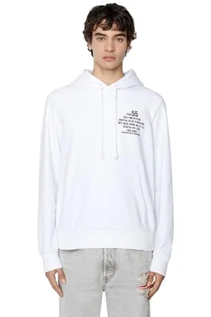 Diesel _S-GINN-HOOD-K26 FELP_SHIRT_White_L