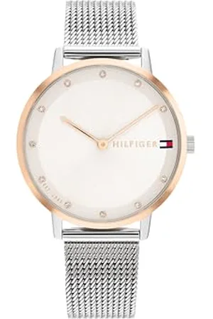 Tommy Hilfiger Analogue Quartz Watch for Women - Available with Stainless Steel Bracelet, Mesh Bracelet or Leather Strap