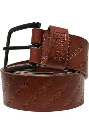 Urban classics Unisex_Adult Allover Logo Belt, , Small-Medium