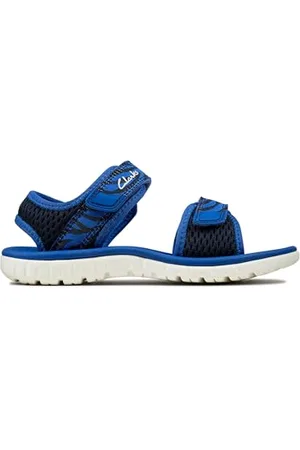 Clarks Surfing Tide K, Boys’ Slingback, Blue (Navy Combi Navy Combi), 11.5 Child UK (29.5 EU)