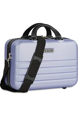 Itaca Vanity Case Hard Shell - Durable and lightweight Beauty Box Hard Shell - Stylish and Inexpensive Vanity Case Large - Travel Makeup Case Made of Materials - Design and Distributed by ITA
