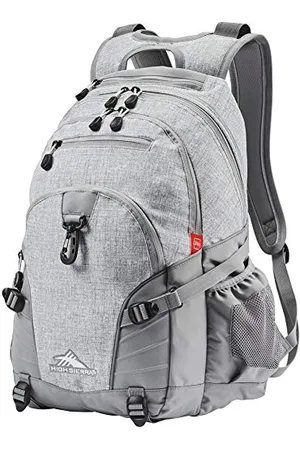 High Sierra Loop Backpack, School, Travel, Or Work Bookbag with Tablet Sleeve, Heather, One Size, Loop Backpack, School, Travel, Or Work Bookbag With Tablet Sleeve