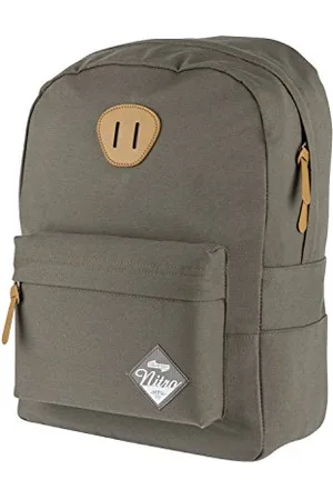 Nitro Urban Classic Old School Daypack mit gepolstertem Laptopfach, urbaner Streetpack im Retro-Look, Alltagsrucksack, Schulrucksack, Schoolbag, , 20 L, 420 gr