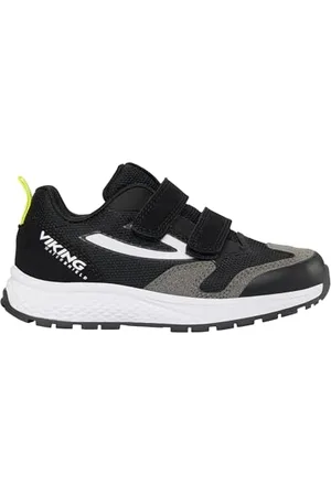 Viking Century WP 2V Walking Shoes, Black/Lime, 1 UK