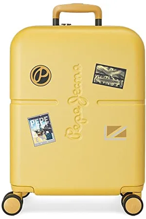Pepe Jeans Chest Cabin Suitcase 40 x 55 x 20 cm Rigid ABS Built-in TSA Closure 37L 3.2 kg 4 Wheels Double Hand Luggage