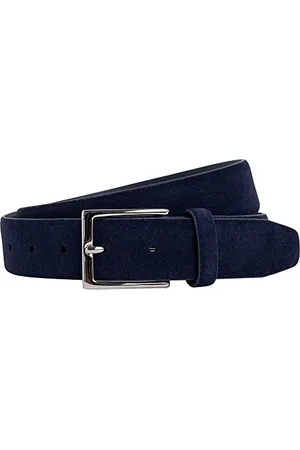 Hackett Hackett Suede Feather Edge Leather Belt 30