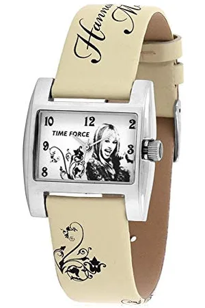 TIME FORCE Boys Analogue Quartz Watch with Leather Strap HM1008