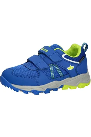 LICO Akranes V Trail Running Shoe, Blau/Lemon, 6.5 UK