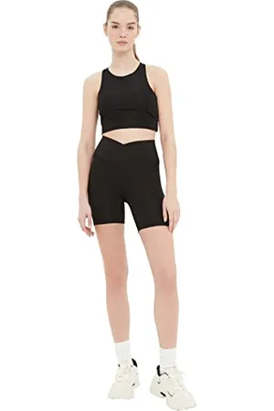 Trendyol Women Sportswear High Waist Skinny fit Shorts Length Sport Leggings