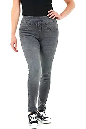 M17 Women Ladies Denim Jeans Jeggings Sculpt Pull On Skinny Fit Casual Cotton Trousers Pants with Pockets (22, )