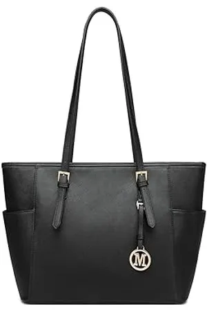 MISS LULÙ Tote Bag for Women Handbag Bag Ladies PU Leather Shoulder Top Handle Bag