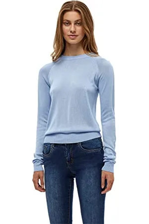 DESIRES Benelli Pullover, Blue Jumpers For Women Uk, Spring Ladies Jumpers, Size M