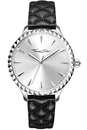 Thomas Sabo Womens Analogue Quartz Watch with Leather Strap Wa0320-203-201-38 Mm