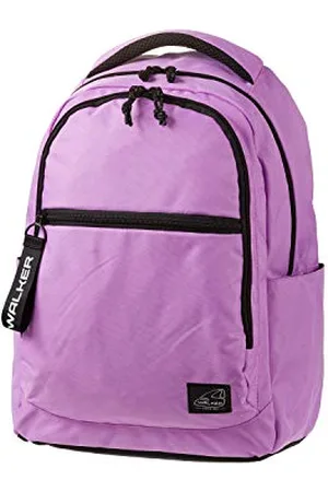 Karen Walker Rise Classic Lilac Unisex Backpack with 3 Compartments, Laptop Compartment, Side Pockets, Padded Back, Adjustable Shoulder Straps, Approx. 32 x 45 x 21 cm, 30 litres (Pack of 1), , 32 x