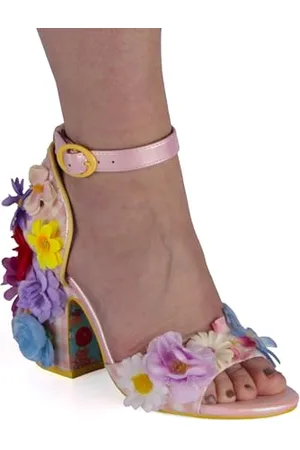 Irregular Choice Pretty Petal Fabric/PU /Multi 40