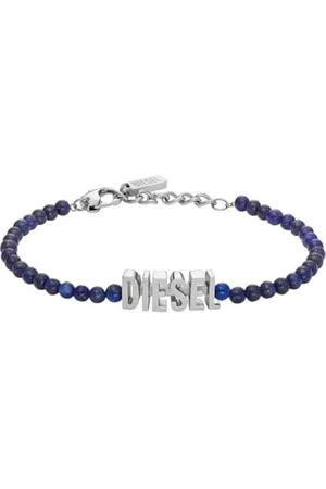 Diesel Unisex Font Stainless Steel Bracelet, DX1544040