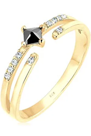 Elli Ring Modern Zirconia crystals 925 Sterling Silver