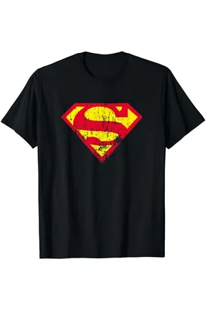 Superman Classic Logo Distressed T-Shirt