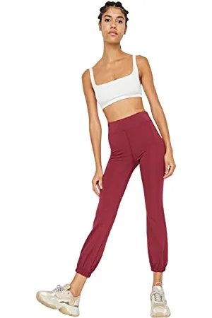 Trendyol Women Sportswear Normal Waist Elastic Cuff Jogger Tracksuit Bottoms