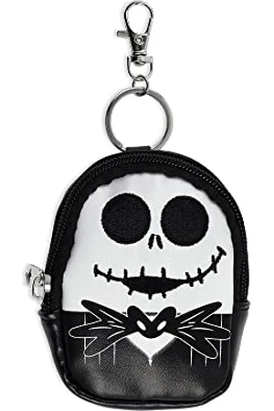 Disney The Nightmare Before Christmas Black and White Mini Backpack Keychain