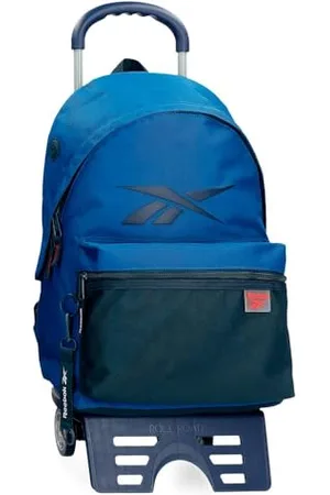 Reebok Atlantic School Backpack with Trolley 31x44x17.5cm Polyester 23.87L by Joumma Bags, , School Backpack with Trolley