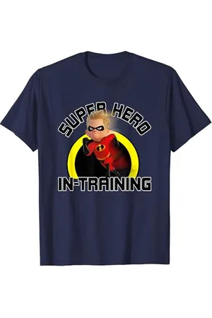 Disney Pixar The Incredibles 2 Super Hero In Training Logo T-Shirt