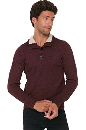 Trendyol Man Regular Basic High Neck Knitwear Sweater