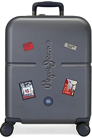 Pepe Jeans Kay Cabin Suitcase 40x55x20 cm Rigid ABS Integrated TSA Closure 37L 2.74 kgs 4 Double Wheels Expandable Hand Luggage