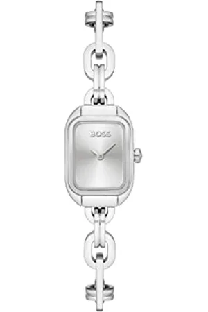 HUGO BOSS Analogue Quartz Watch for Women with Silver Stainless Steel Bracelet - 1502654