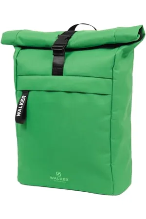 Karen Walker 42263-332 Classic Backpack Roll Top with Main Compartment, Laptop Compartment, Ergonomic Shoulder Strap and Middle Compartment with Mobile Phone Pocket, Water-Repellent, Approx.