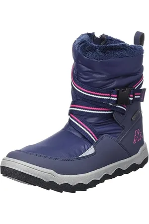 Kappa Style Code: 261061t Fonki Ii Tex T Girls Snow Boot, Navy Pink, 5 UK