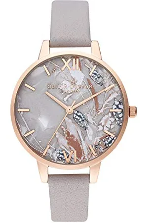 Olivia Burton Analogue Quartz Watch for women with Leather strap - OB16VM37