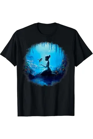 Disney Princess And The Frog Swamp Night Graphic T-Shirt T-Shirt