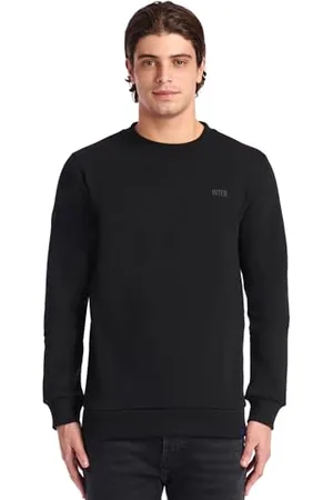 Inter Felpa Everyday Official Back to Stadium Collection Unisex Adult Crew Neck Sweatshirt 100% Cotton Suitable for All and Blue Fans, M