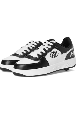 Heelys Unisex Rezerve Low Sneaker, Black/White, 8 UK