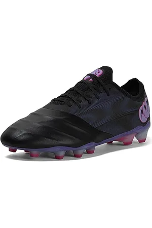 Canterbury Mens Phoenix GE FG Rugby Boots Black/Verbena 8 UK