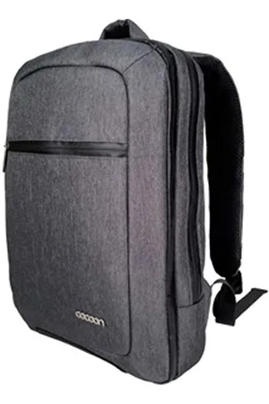 Cocoon SLIM | Laptop Backpack up to 15,6" | Frontal Pocket GRID-IT | Tablet Pocket | Document Folder Case with Zipper | Nylor - Grafite